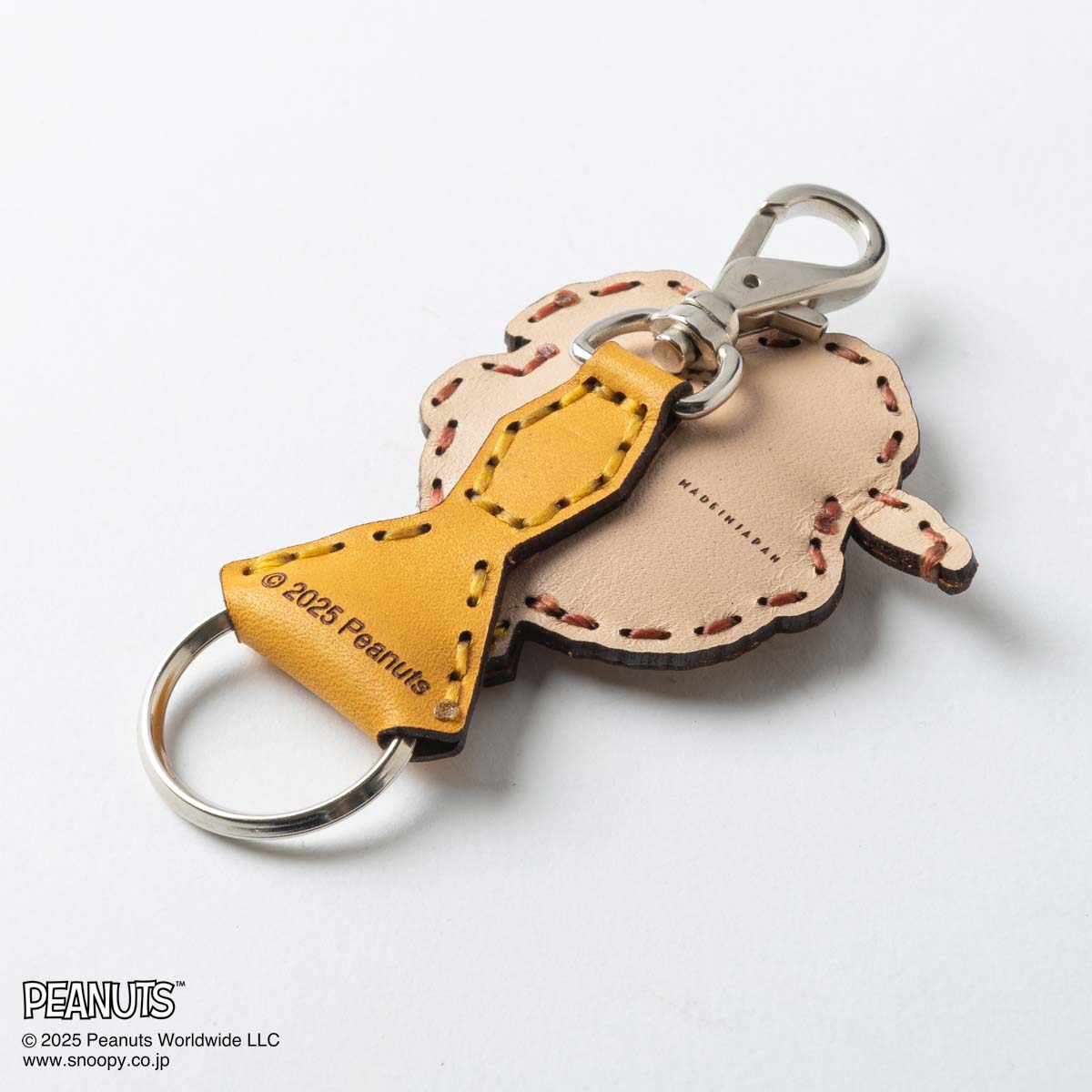 OJAGA DESIGN / Peanuts [BASEBALL CHARLIE BROWN] キーホルダー