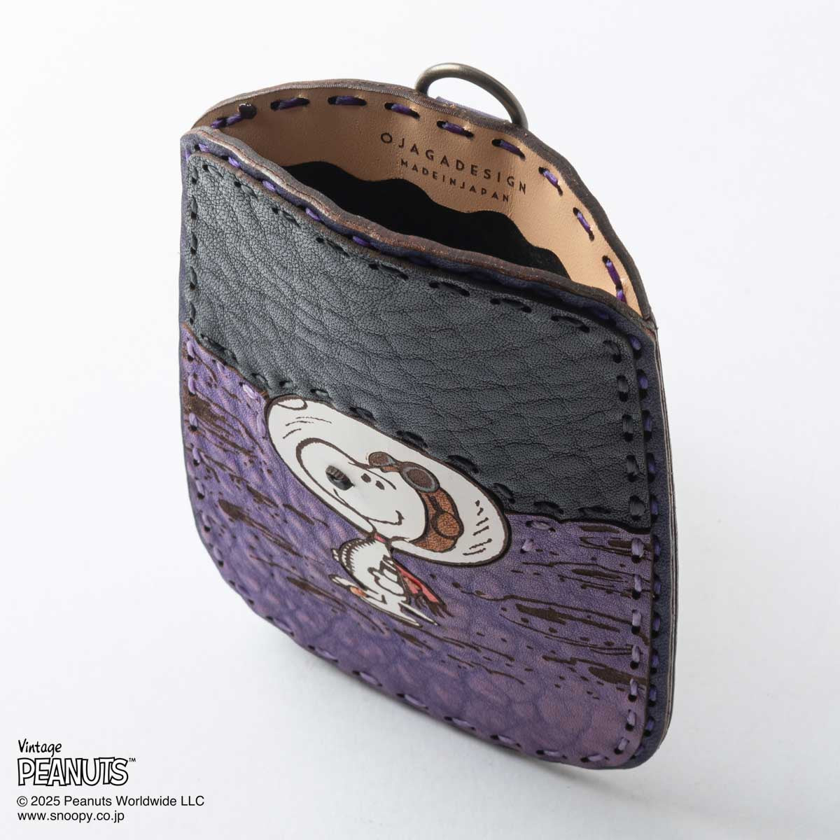 OJAGA DESIGN / Peanuts [ASTRONAUT] カードケース