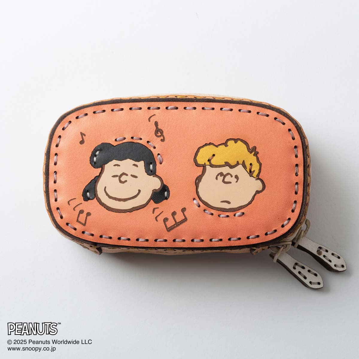 OJAGA DESIGN / Peanuts [LUCY & SCHROEDER] ミニウォレット