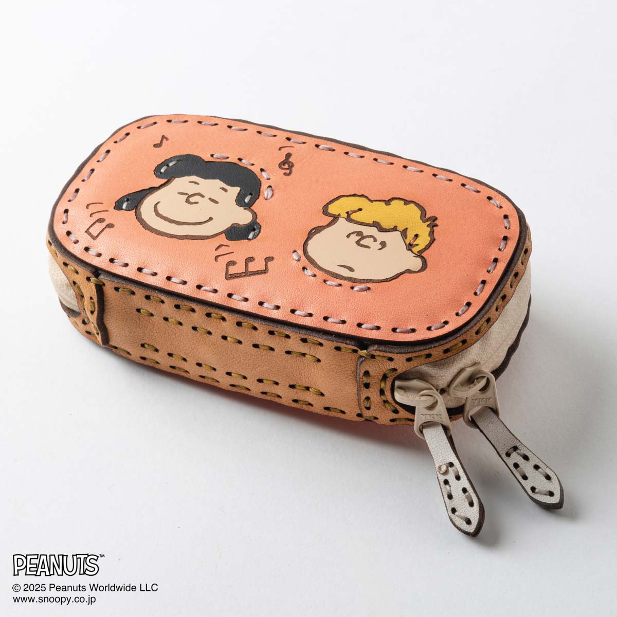 OJAGA DESIGN / Peanuts [LUCY & SCHROEDER] ミニウォレット