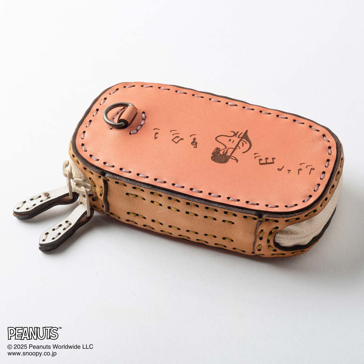 OJAGA DESIGN / Peanuts [LUCY & SCHROEDER] ミニウォレット
