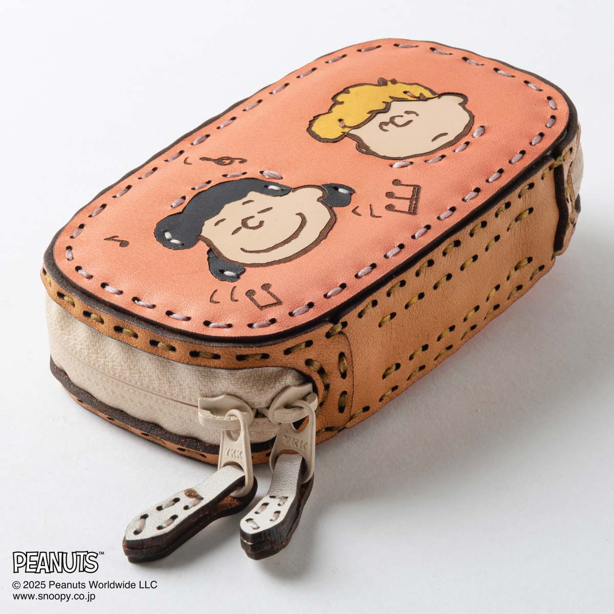 OJAGA DESIGN / Peanuts [LUCY & SCHROEDER] ミニウォレット