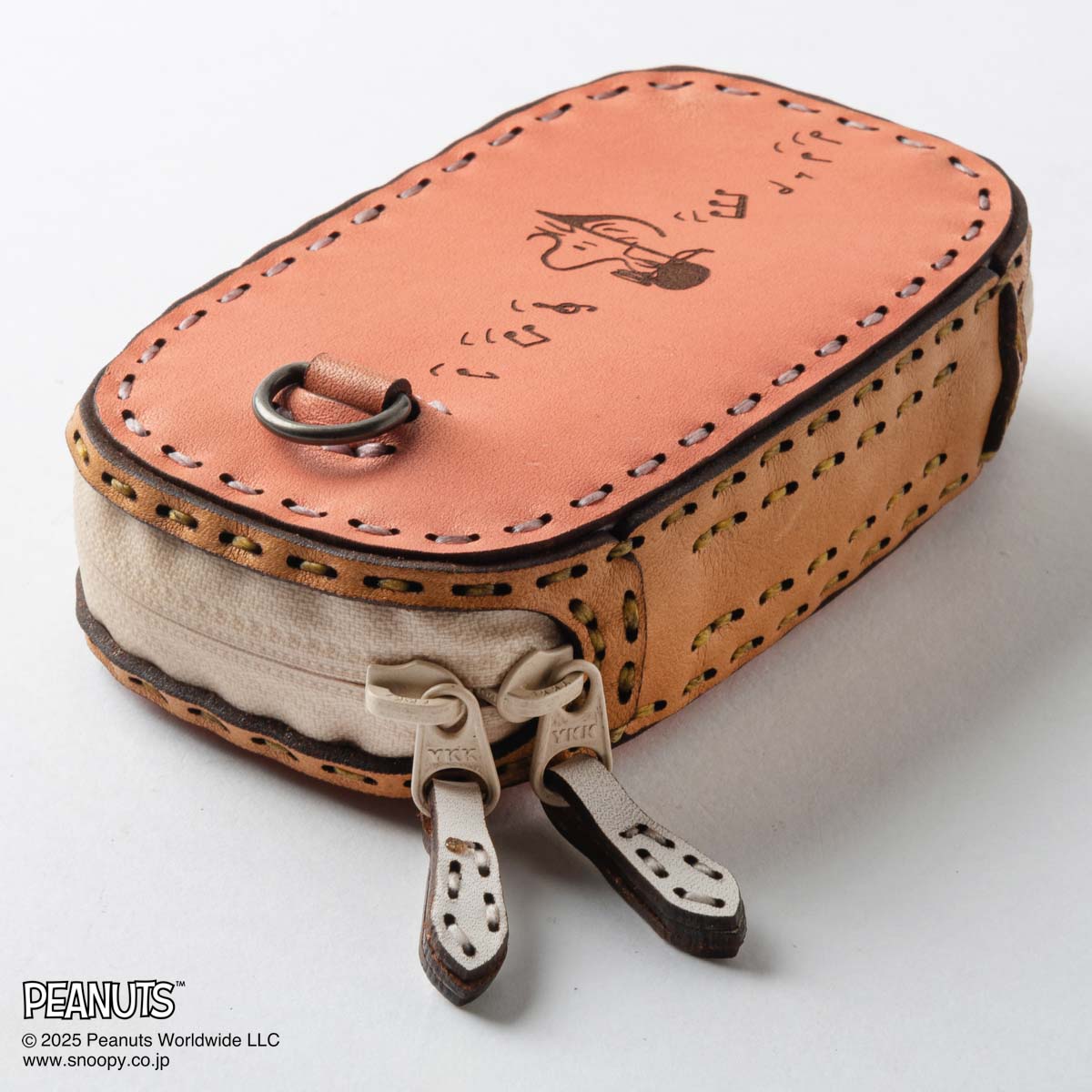 OJAGA DESIGN / Peanuts [LUCY & SCHROEDER] ミニウォレット