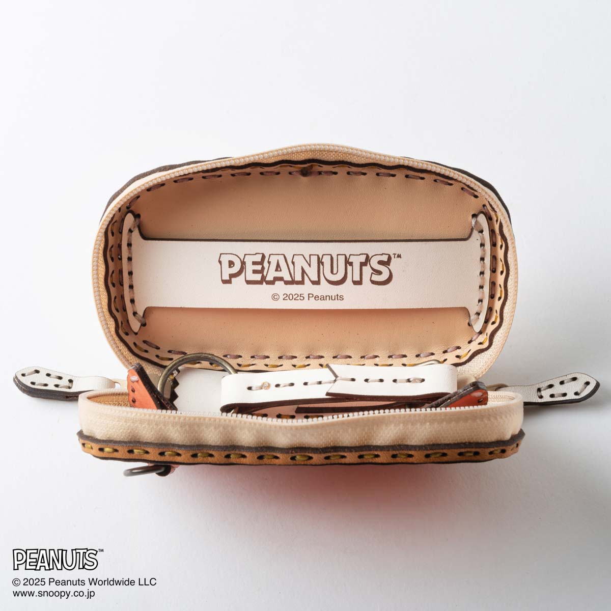 OJAGA DESIGN / Peanuts [LUCY & SCHROEDER] ミニウォレット