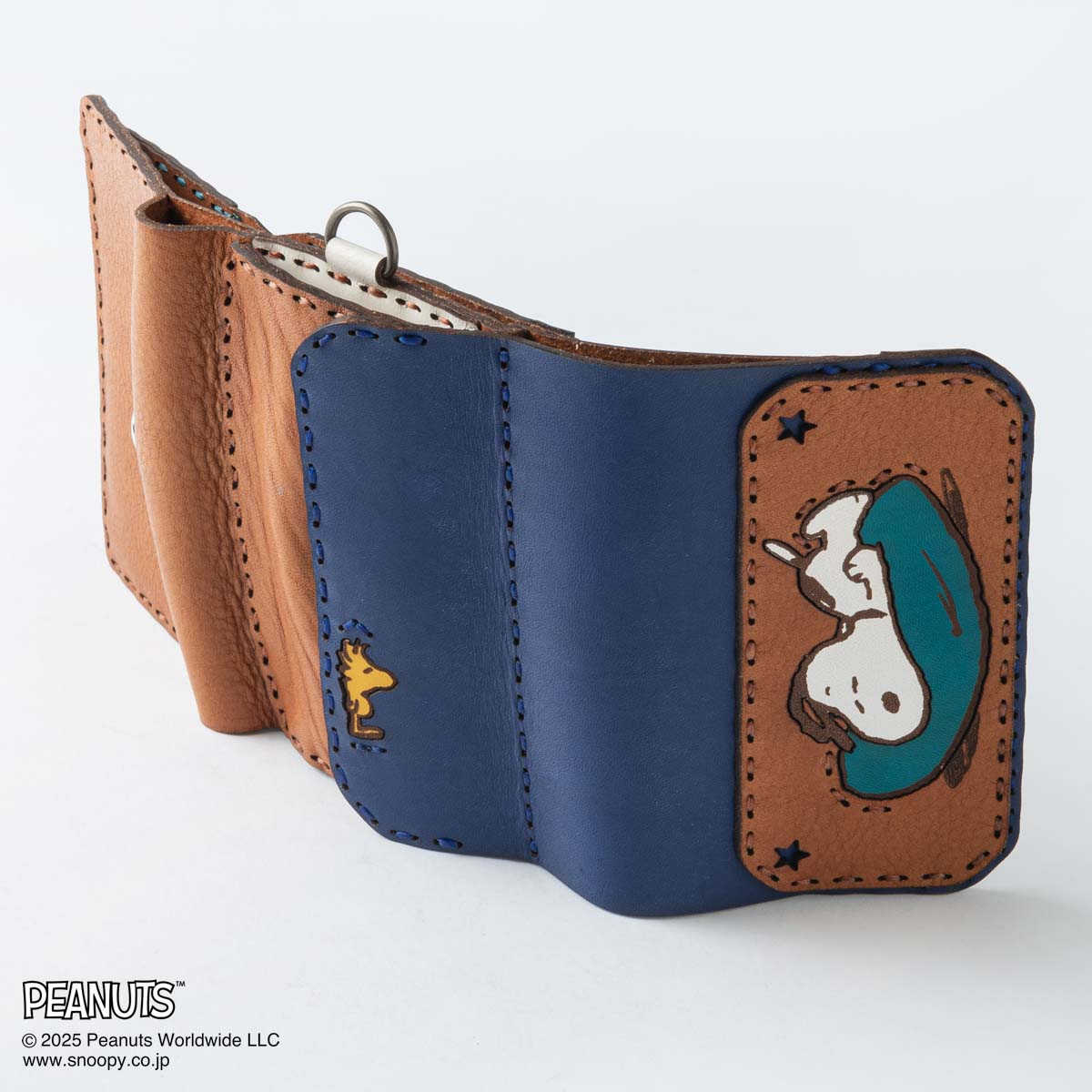 OJAGA DESIGN / Peanuts [SLEEPING SNOOPY] ショートウォレット
