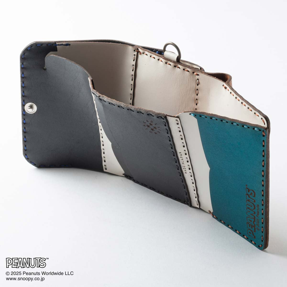 未使用品OJAGA DESIGN×SHIPSコラボスヌーピーコインケースブルー SHIPS GENERAL SUPPLY（シップスジェネラルサプライ）の「OJAGA