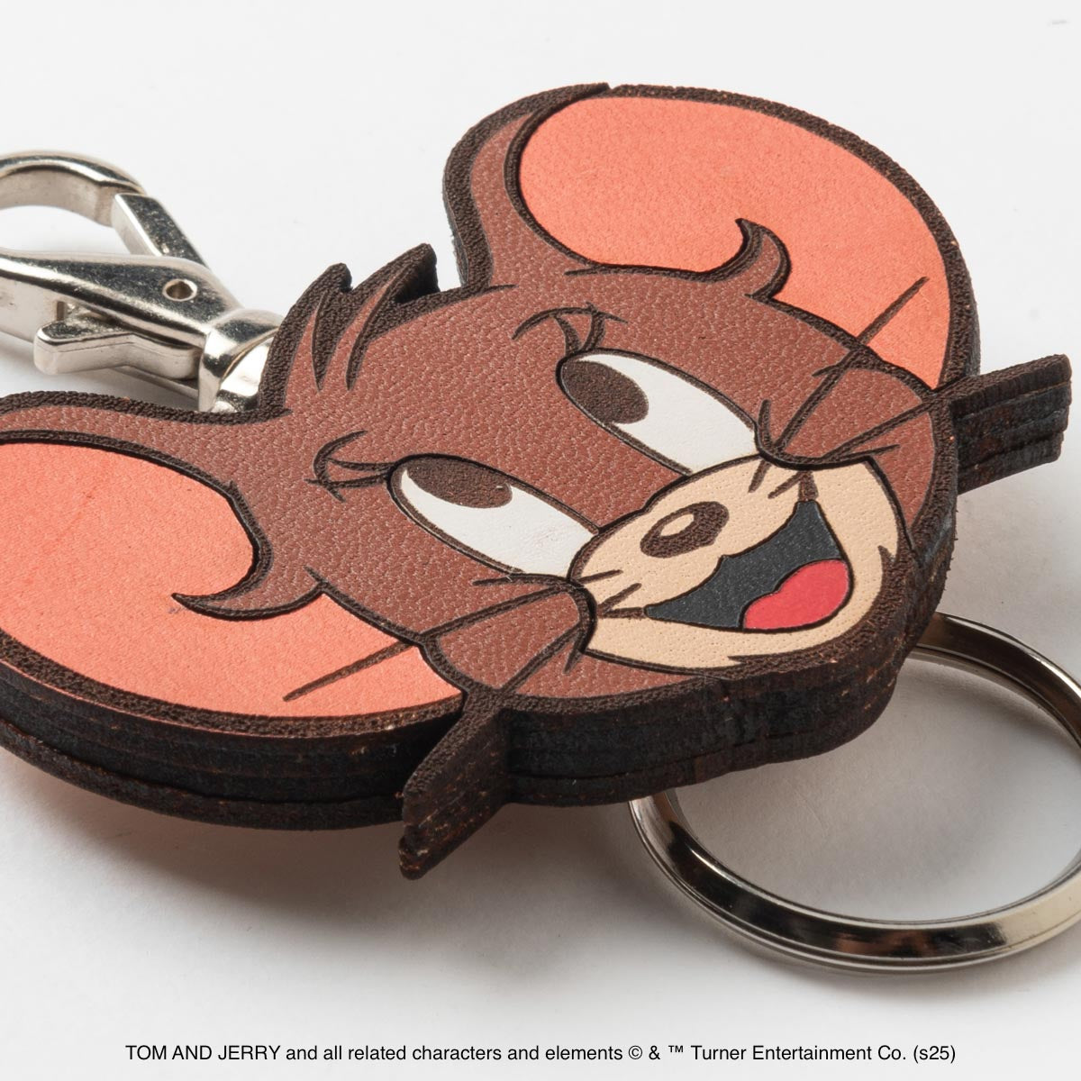 ★リアルフード★キーホルダー&イヤホンジャック★ OJAGA DESIGN トムとジェリー [ジェリー] キーホルダー（フェイス
