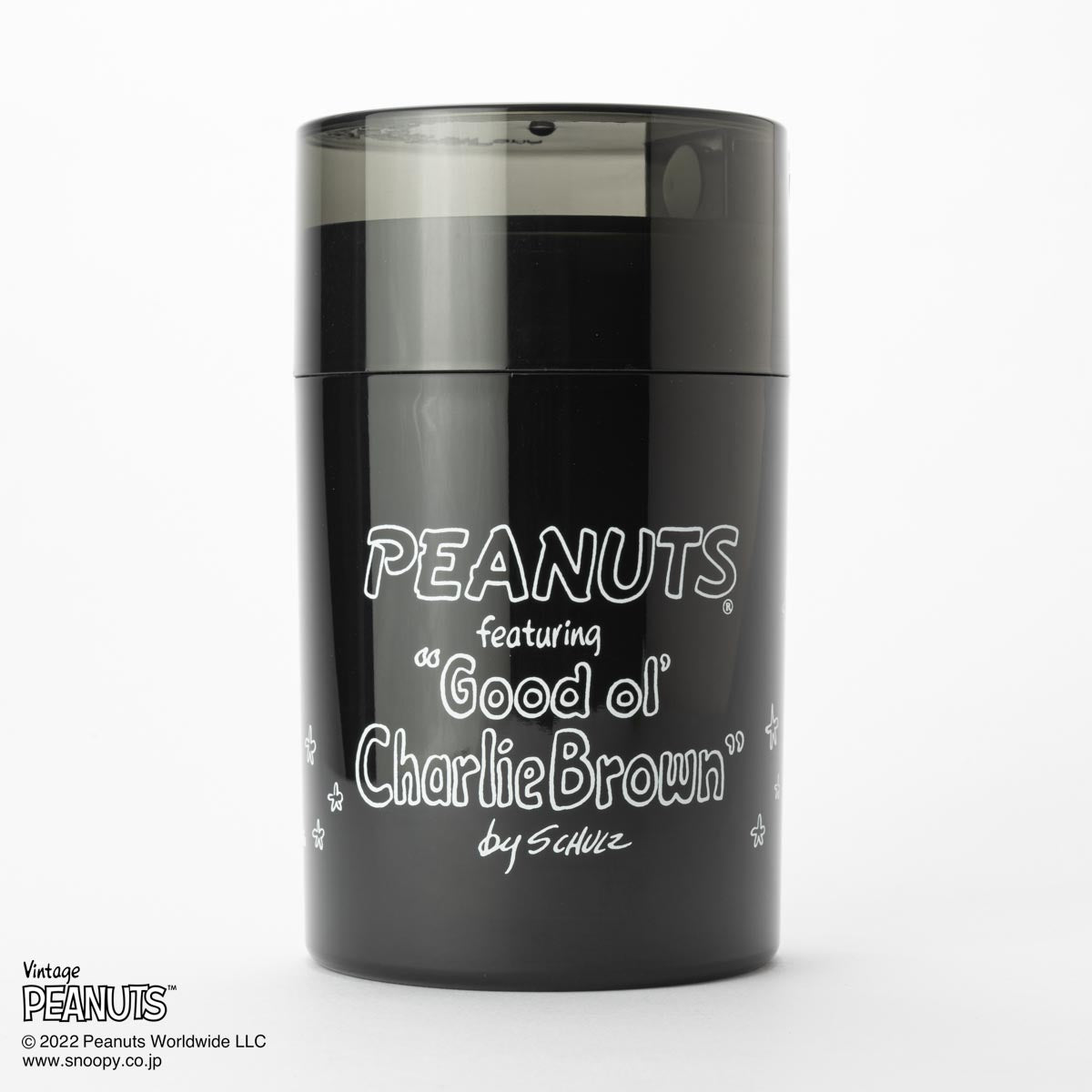 PEANUTS Tightvac コンテナ 0.57L クリアブラック [Night] – ヒキダシ