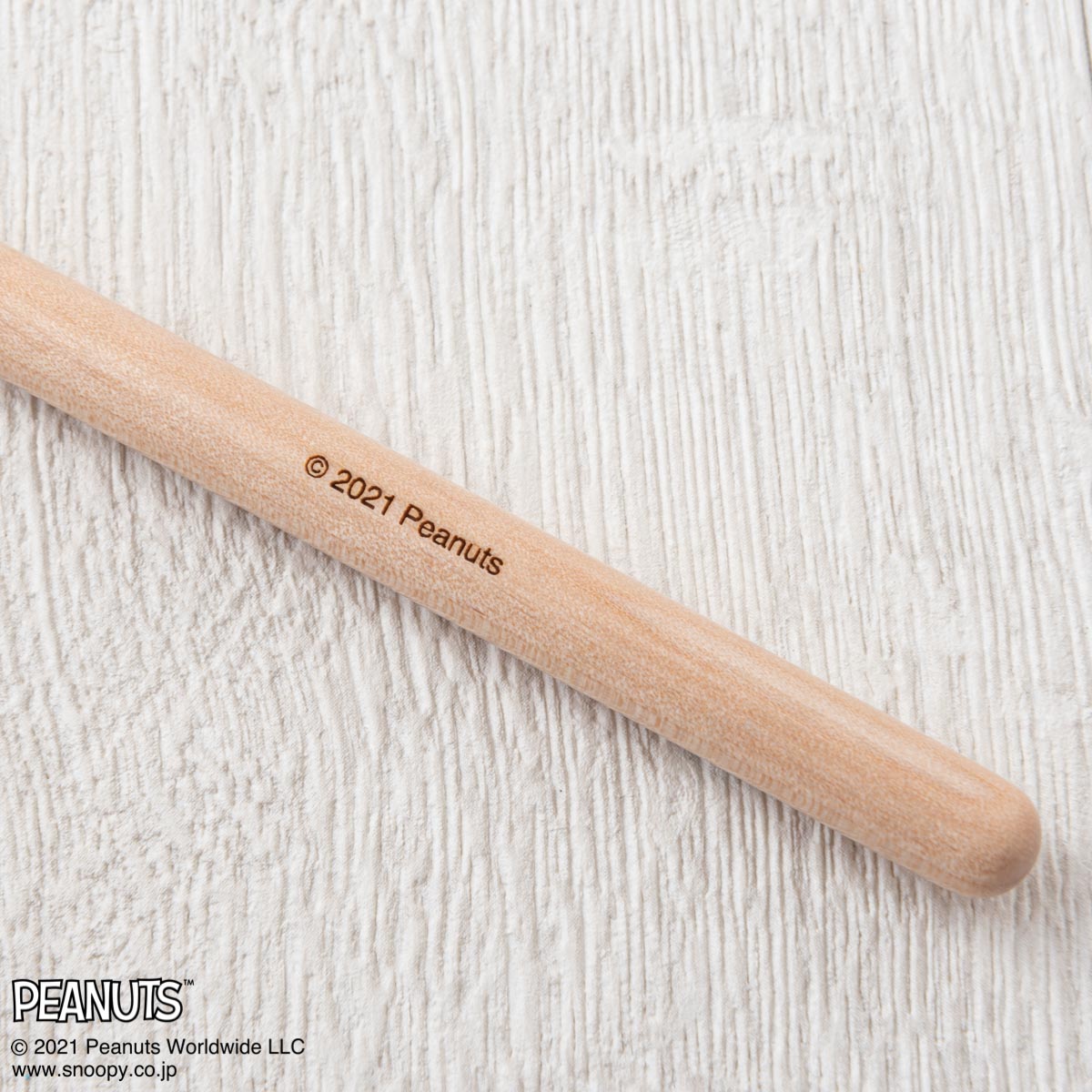 PEANUTS クマノフデ（熊野筆）アイシャドウブラシ [ウッドストック