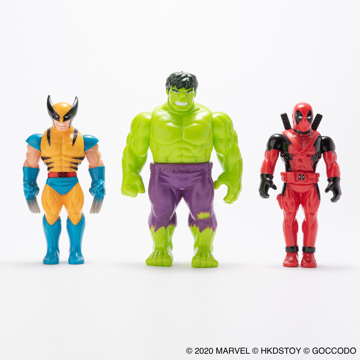 抽選販売商品】HKDSTOY×ゴッコ堂 -MARVEL [HULK] GREEN/VIOLET 