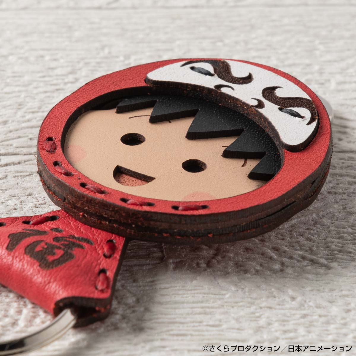 OJAGA DESIGN ちびまる子ちゃん [だるま まる子] キーホルダー
