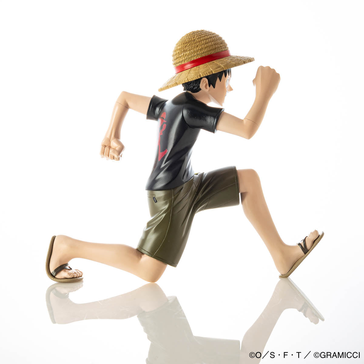 HKDSTOY GRAMICCI×ONE PIECE [ルフィ ランニングマン] ブラック