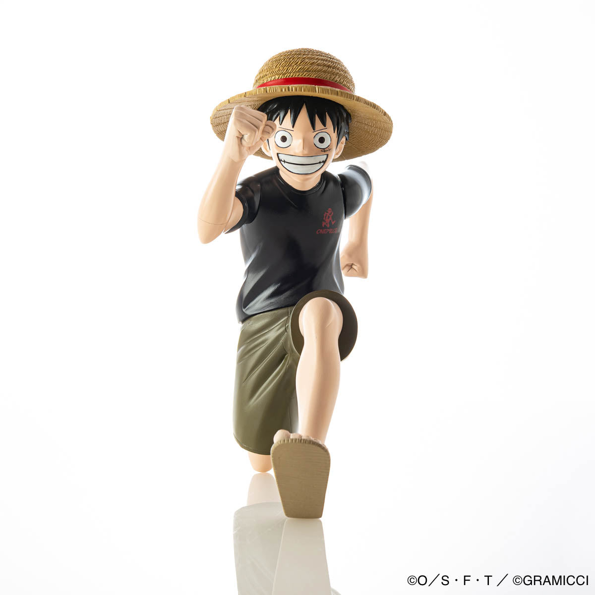 HKDSTOY GRAMICCI×ONE PIECE [ルフィ ランニングマン] ブラック