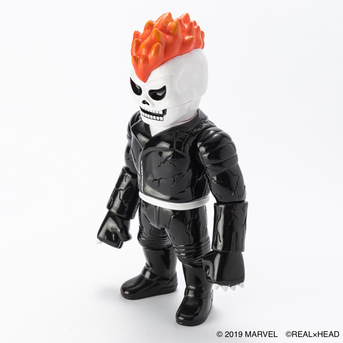 抽選販売商品】HKDSTOY×リアルヘッド -MARVEL [GHOST RIDER] BLACK