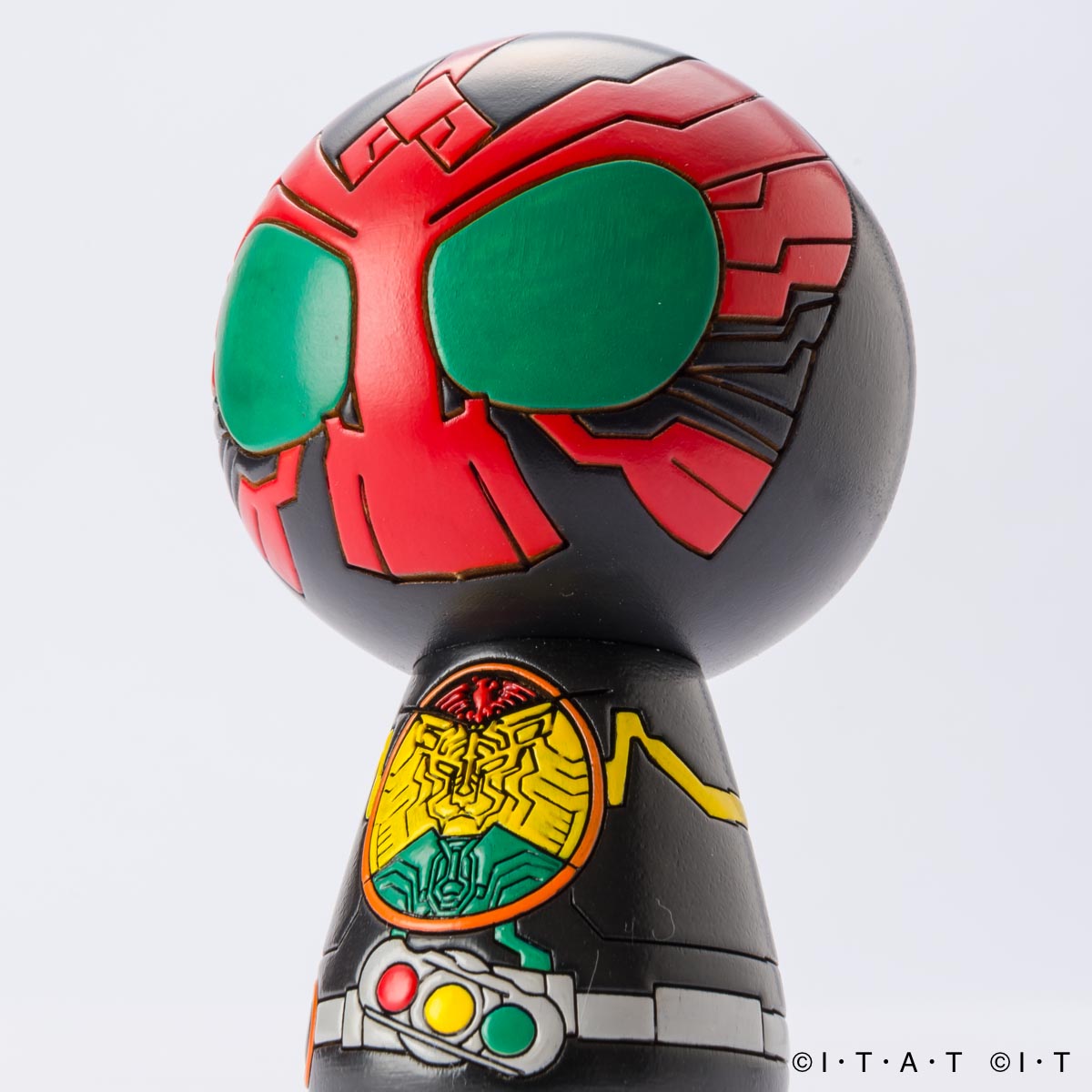 仮面ライダーこけし [オーズ] by 卯三郎こけし – ヒキダシストア