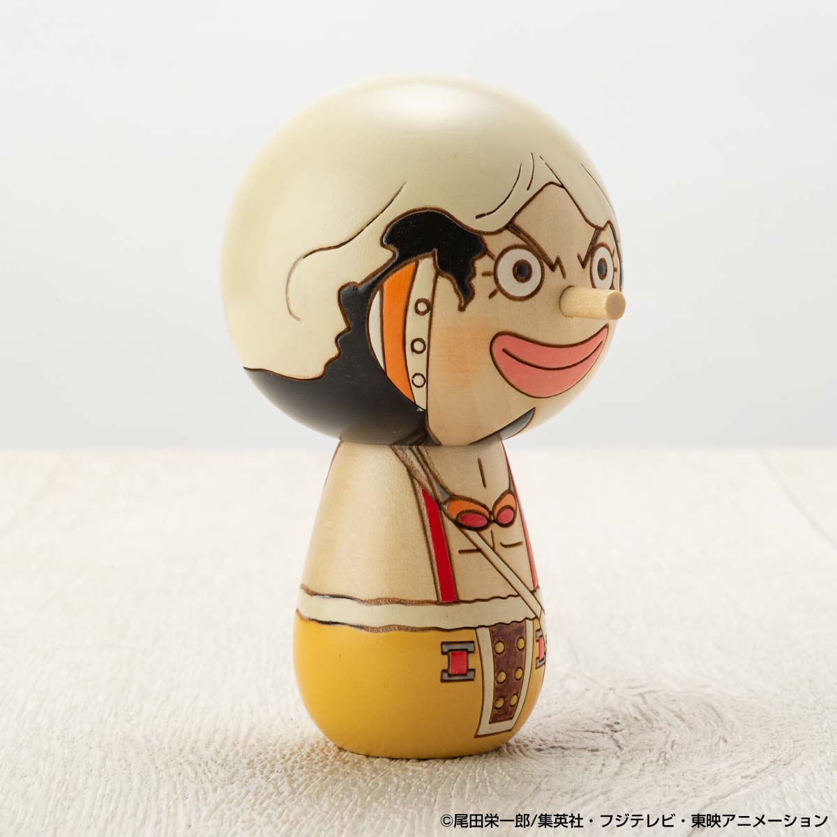 ワンピースこけし [ウソップ] by 卯三郎こけし – ヒキダシストア