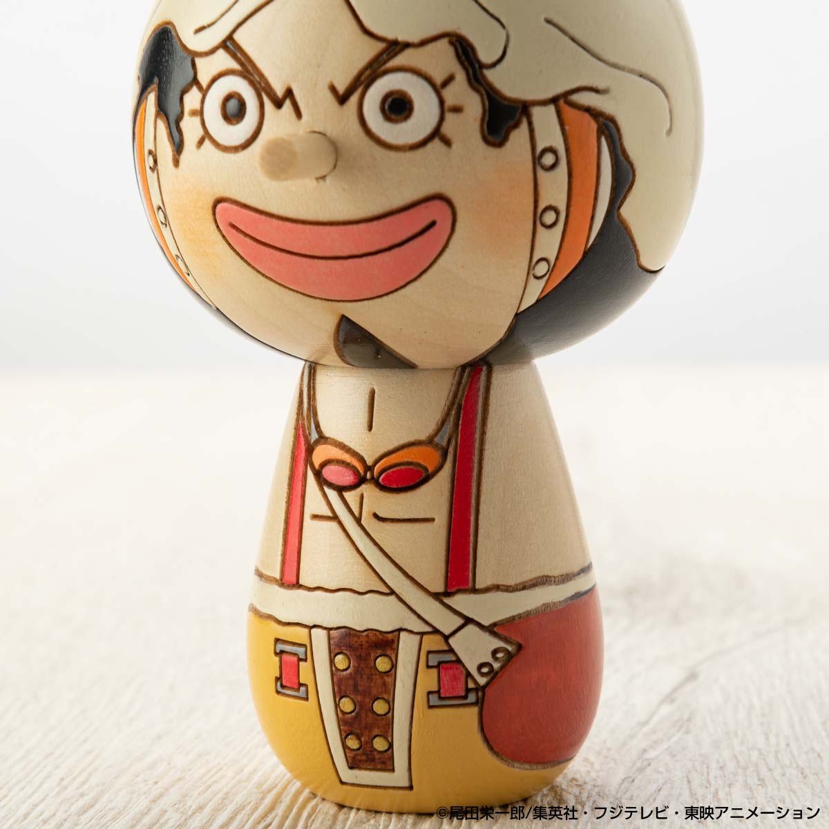 ワンピースこけし [ウソップ] by 卯三郎こけし – ヒキダシストア