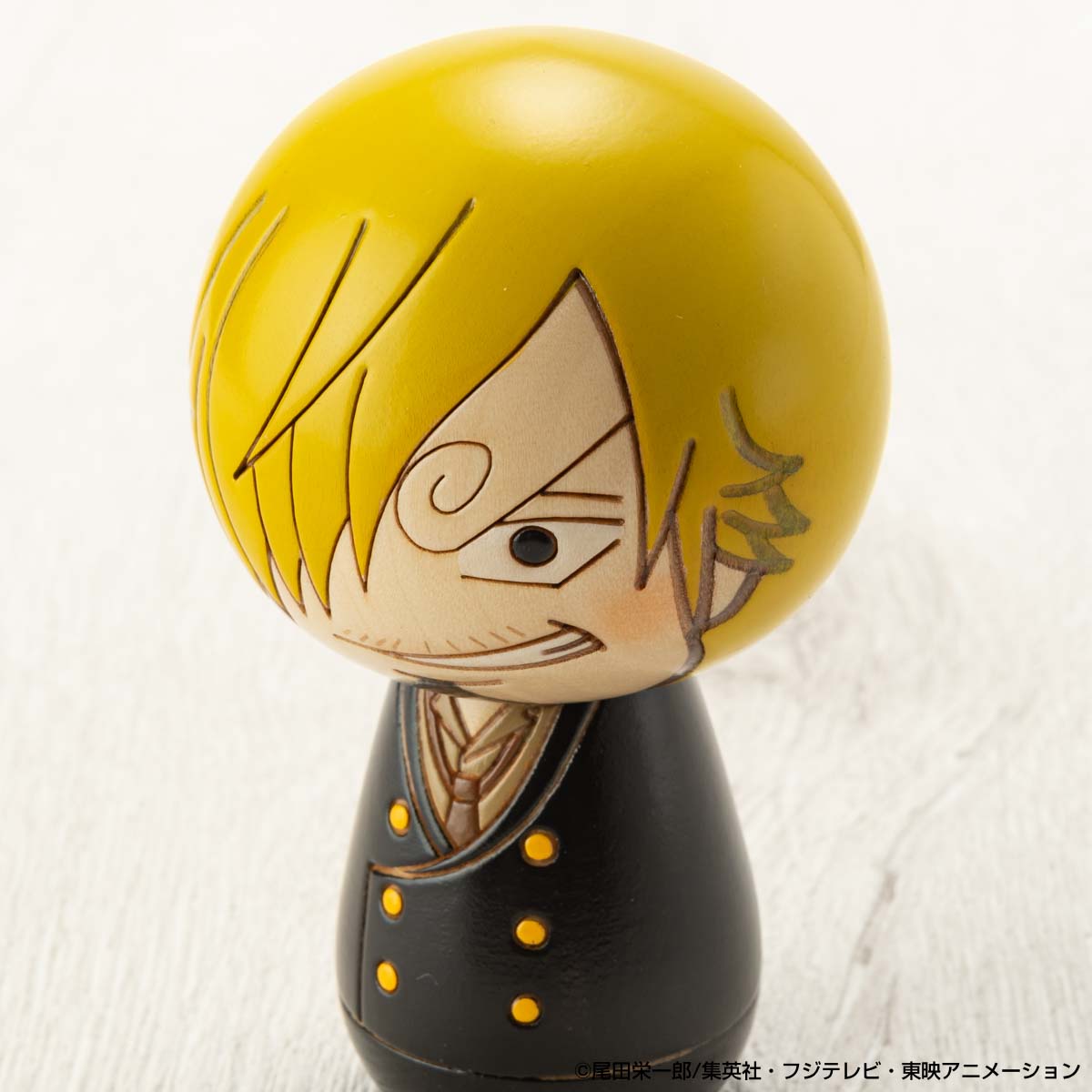 ワンピースこけし [サンジ] by 卯三郎こけし – ヒキダシストア