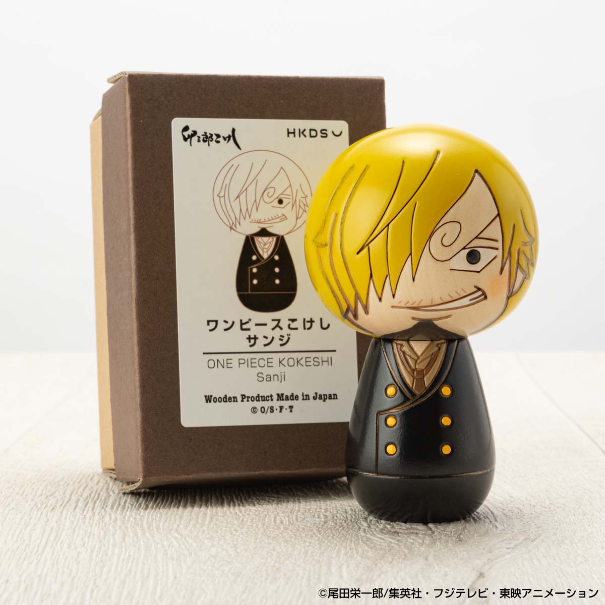 ワンピースこけし [サンジ] by 卯三郎こけし – ヒキダシストア