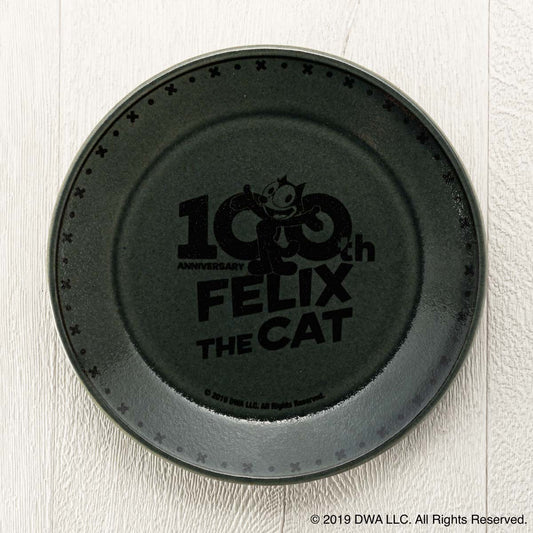 MASHICO プレート17cm FELIX THE CAT [100th LOGO] ブルーグリーン
