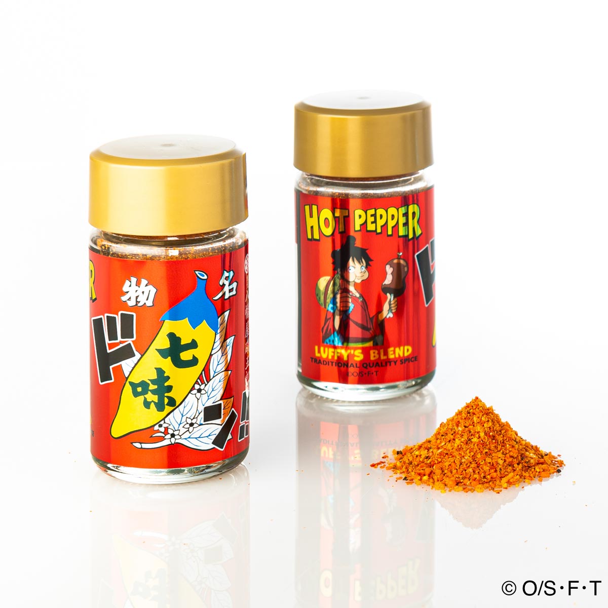 麦わらの七味」唐辛子セット [ルフィブレンド&チョッパーブレンド